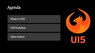 UI5 Overview for ROOT | PPTX