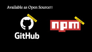 Available as Open Source!!
 