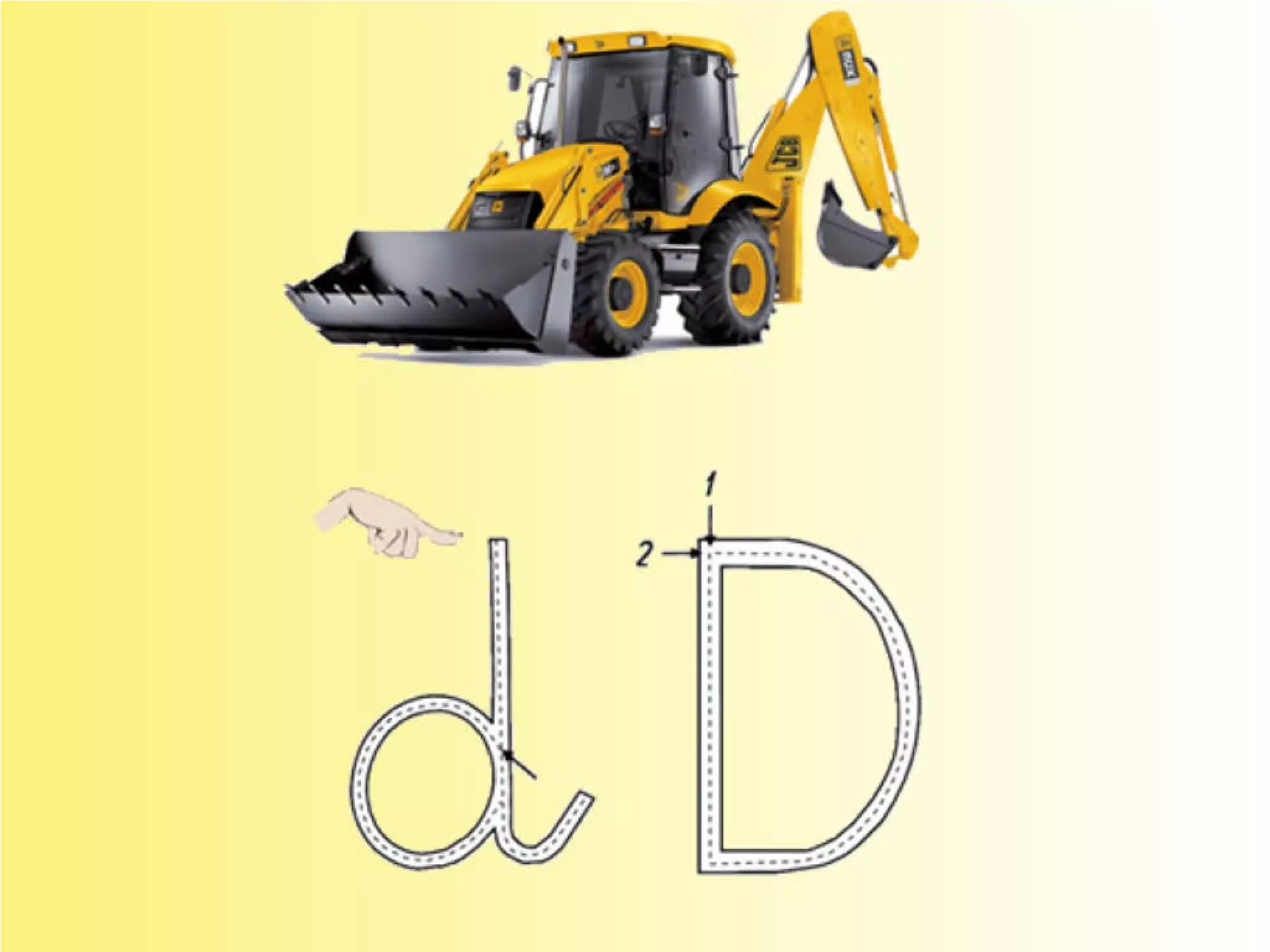 Flashcards and posters D d