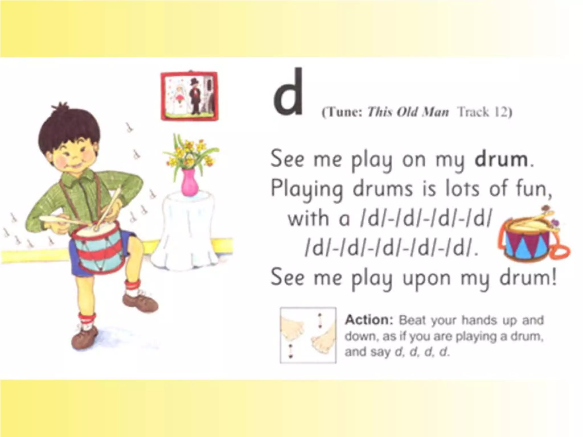 Flashcards and posters D d