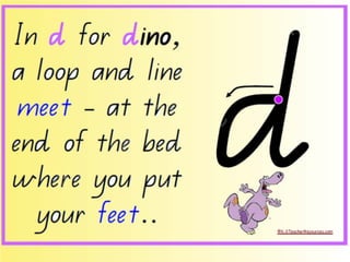 Flashcards and posters D d