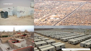 System // Syria 
Prefabricated Deployable Self-Build Shelters for Syrian Refugees // Housing 
Image // Banksy 
 