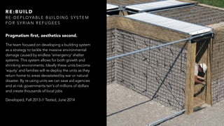 CONTEXT 
Re:House allows for clustering instead of current linear layouts 
 