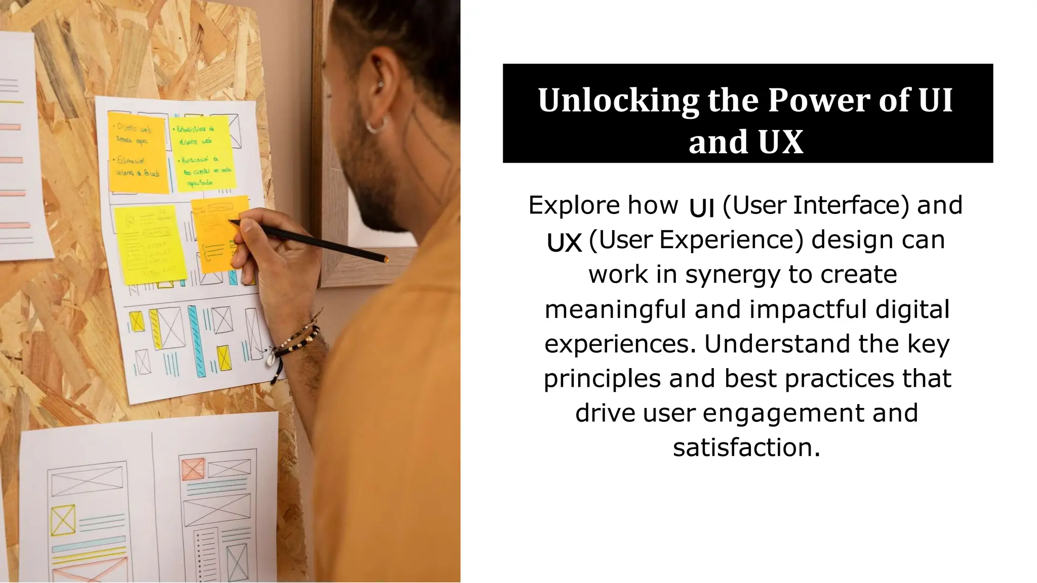 Ppt on the usage and importance of ui and ux | PPTX