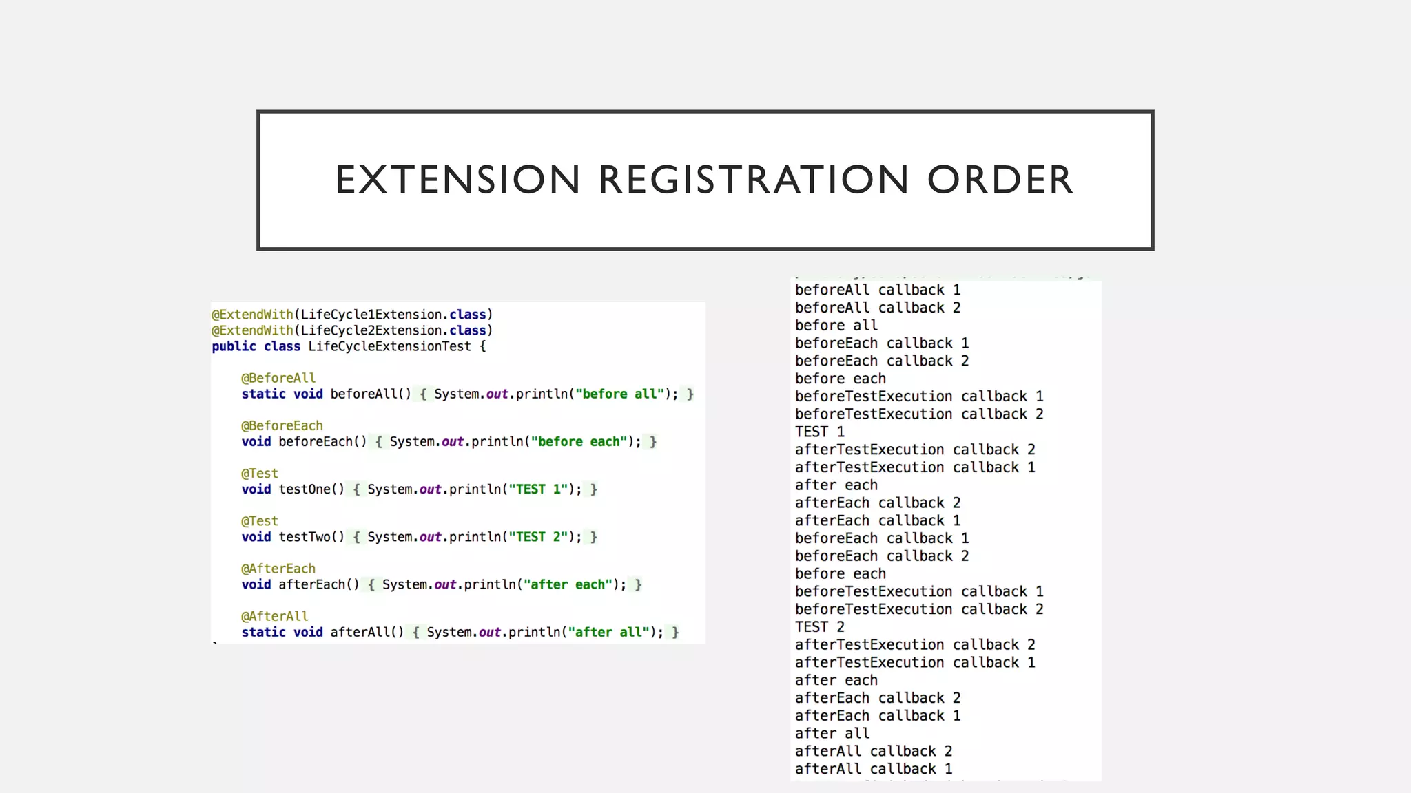 EXTENSION REGISTRATION ORDER 