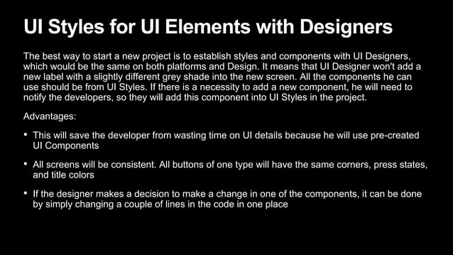 iOS UI best practices | PPT