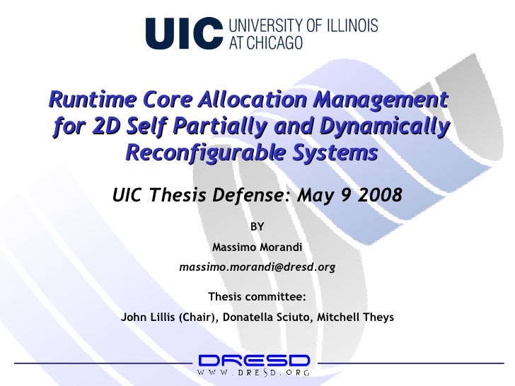 Bill morandi dissertation