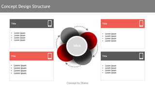 UI Design concept red
