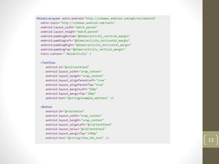 UI controls in Android | PDF