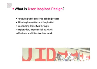 2007 User Inspired Design