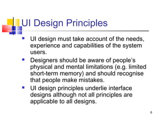 Ui design final | PPT