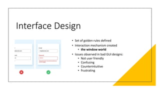 User Interface design and analysis Part.1 | PPT