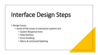 User Interface design and analysis Part.2 | PPT