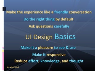 Software User Interface Design Ergonomics | PPT