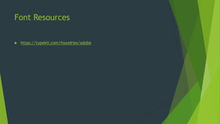 Font Resources
 https://typekit.com/foundries/adobe
 