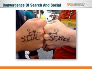 Convergence Of Search And Social
 