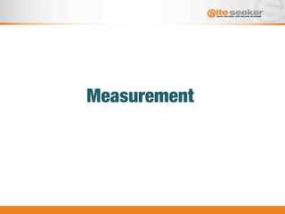 Measurement
 