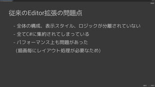 UIElements+UI BuilderでEditor拡張を作ろう