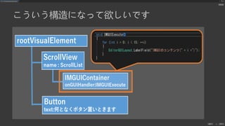 UIElements+UI BuilderでEditor拡張を作ろう