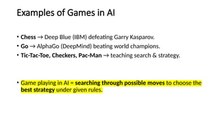 Game Playing in AI and minimax algorithm.pptx