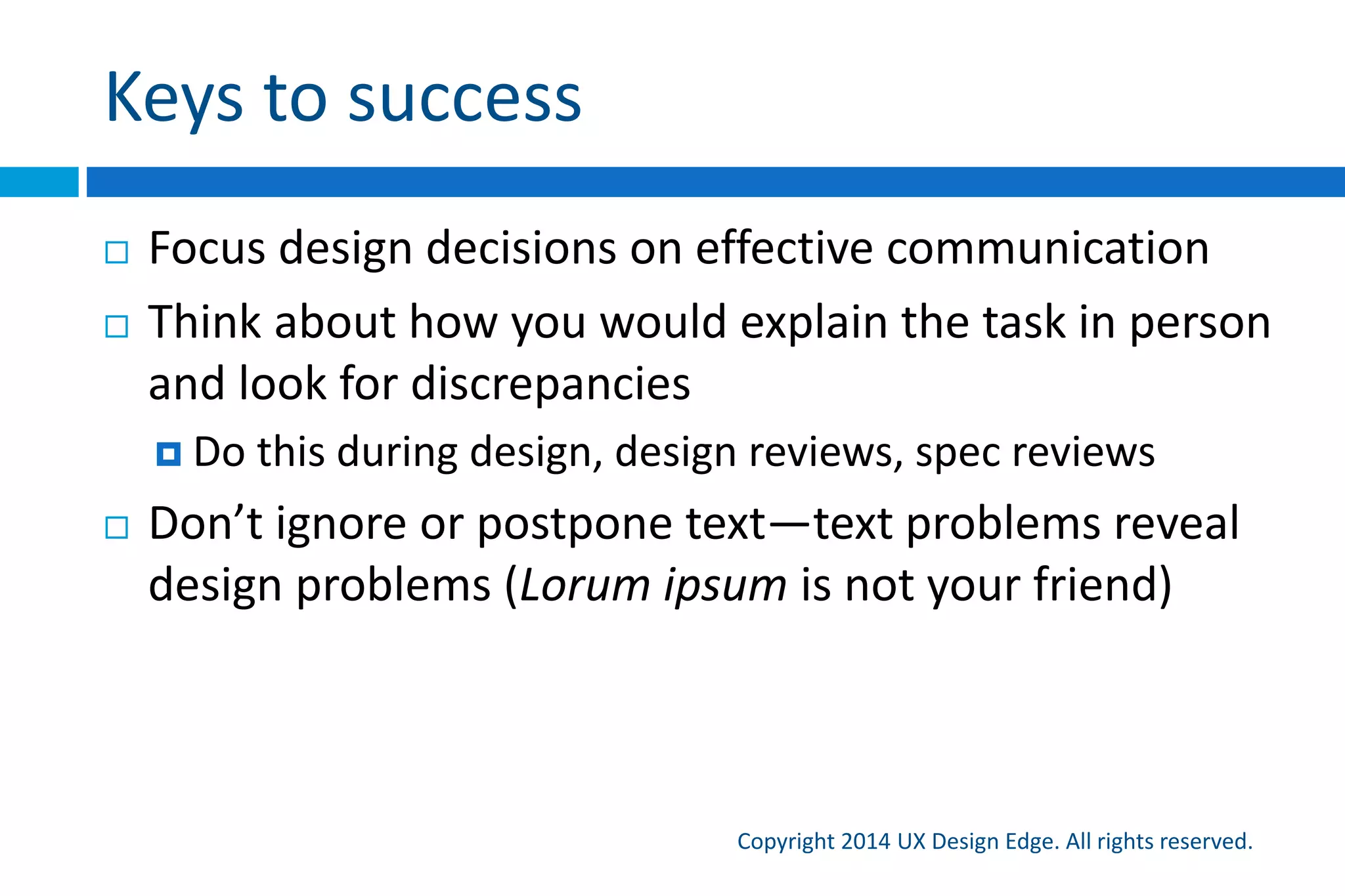 If your product were a person…
Copyright 2015 UX Design Edge. All rights reserved.
 