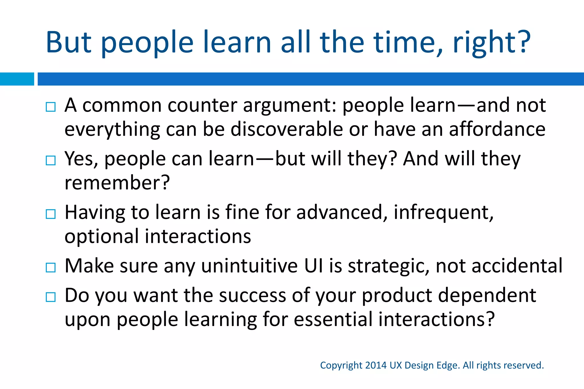 Is this UI intuitive?
Copyright 2015 UX Design Edge. All rights reserved.
 How do you deactivate this plugin?
 Hint: We could be in the wrong place
 