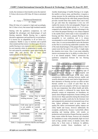 The Effects of Flooring Material on Thermal Comfort in a Comparative ...