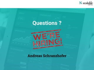 Questions ?
Andreas Schranzhofer
 