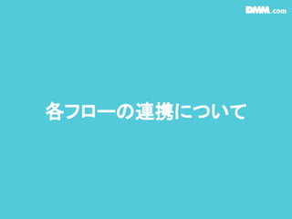 各フローの連携について
 