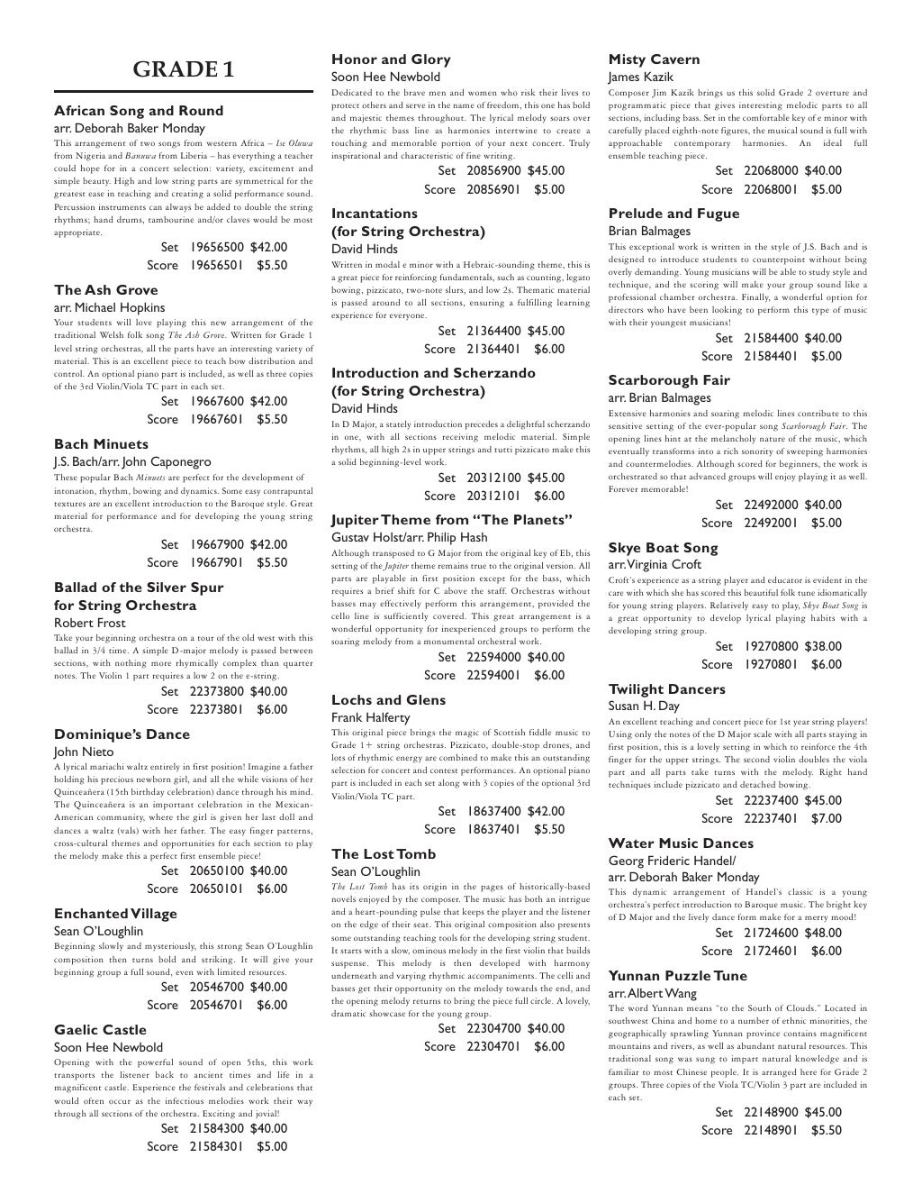 2011 Texas UIL PML Orchestra Additions 20112012