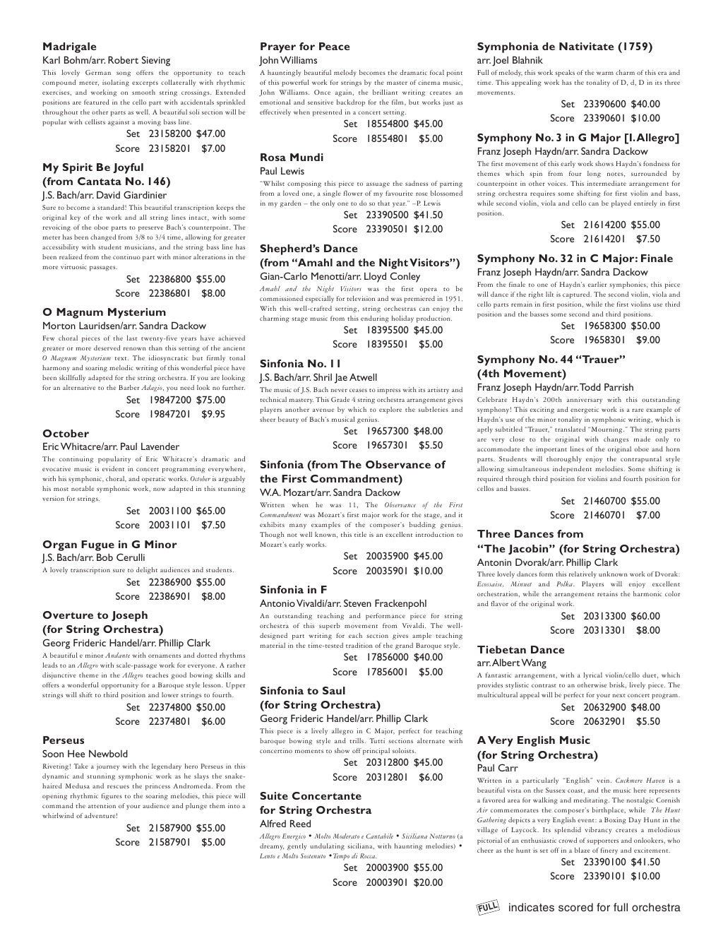 2011 Texas UIL PML Orchestra Additions 20112012