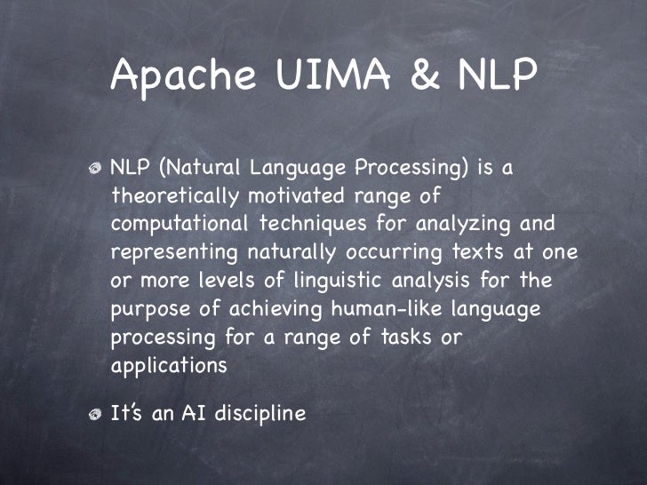 Apache UIMA Introduction