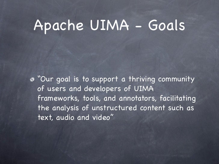 Apache UIMA Introduction