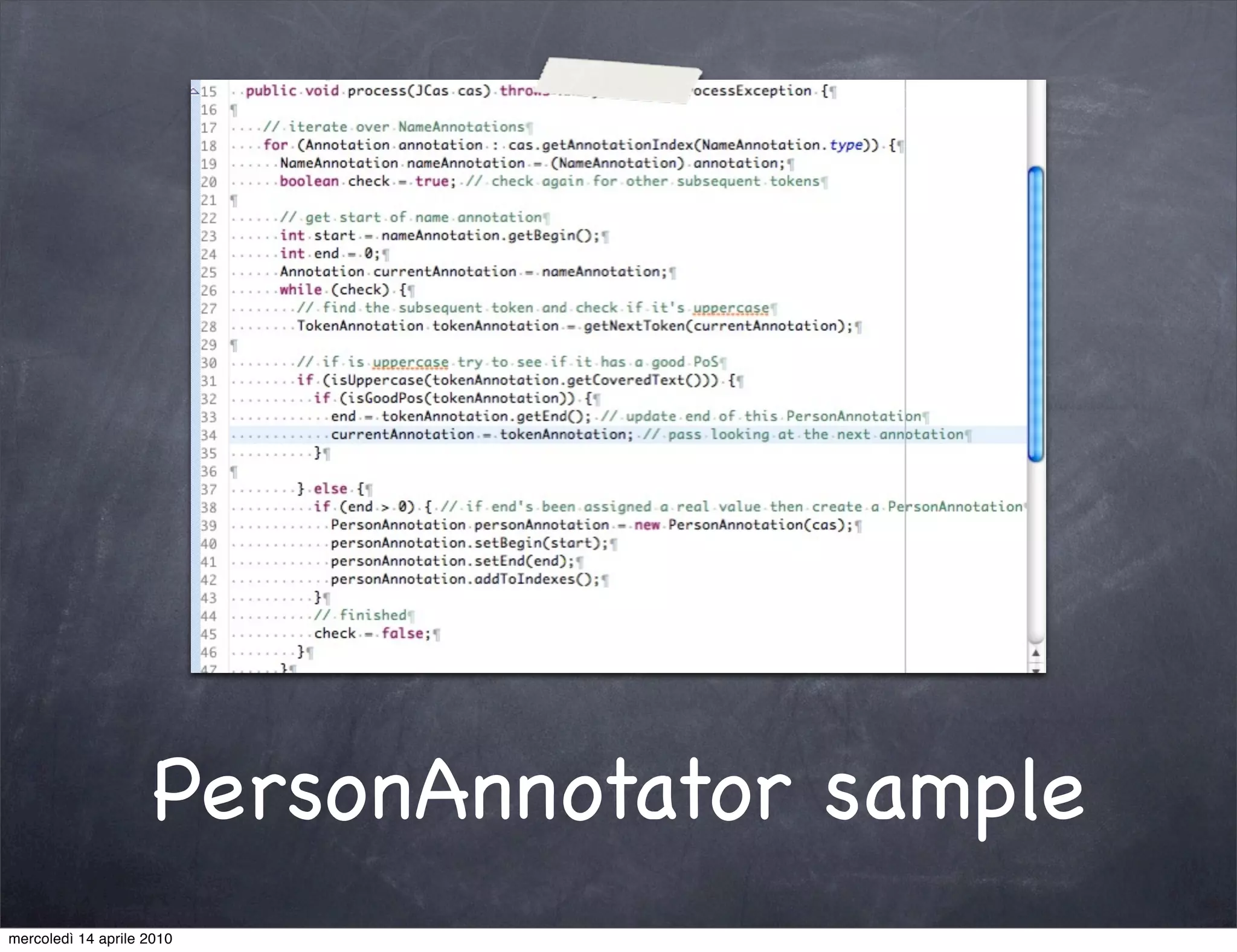 PersonAnnotator sample
mercoledì 14 aprile 2010
 