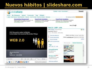 Web 2.0 · UIMP · e-life