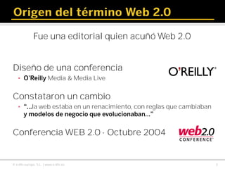 Web 2.0 · UIMP · e-life