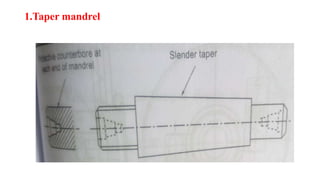 1.Taper mandrel
 