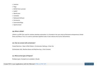 uipath-interview-questions.pdf it was productive | PDF