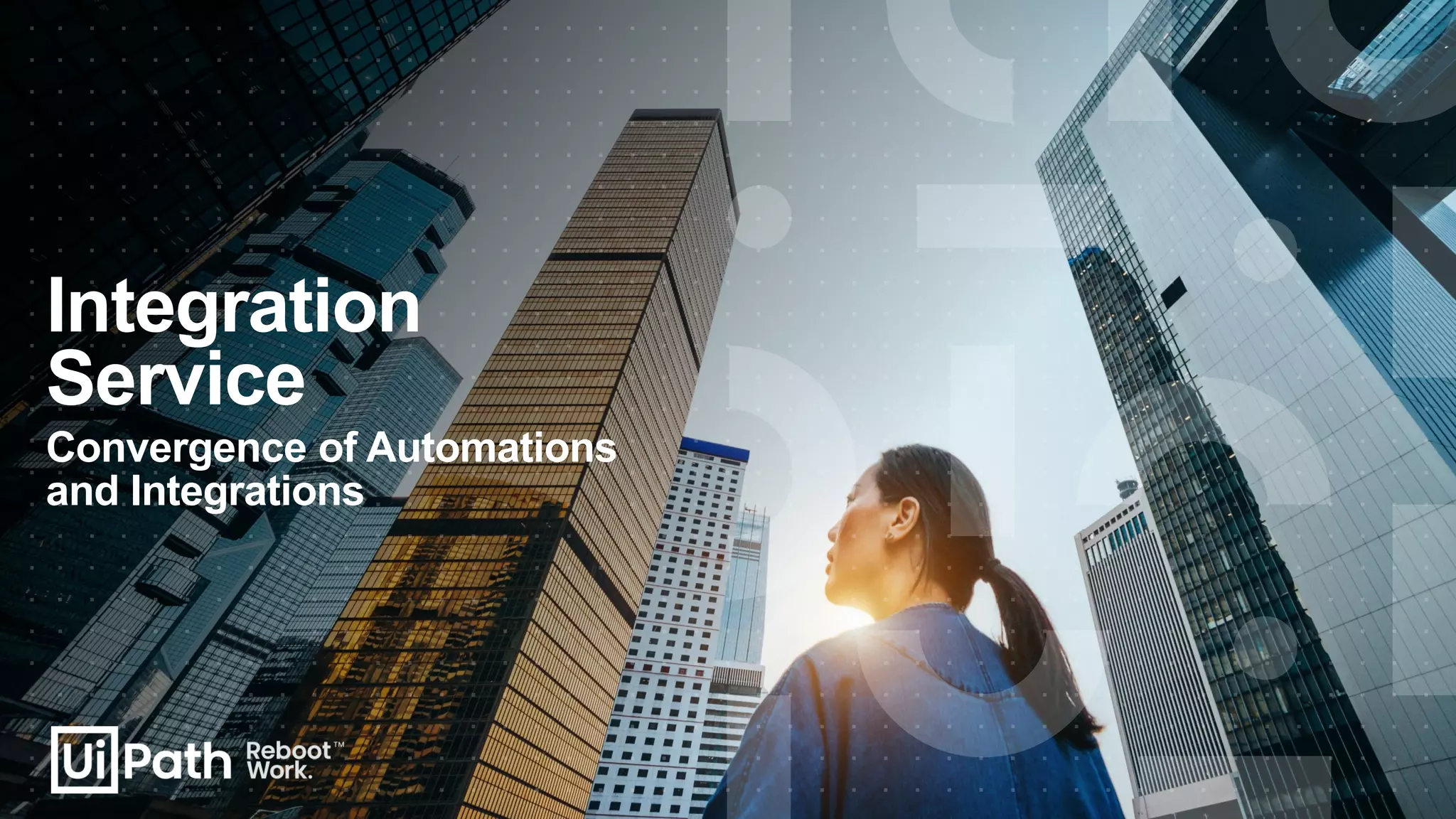 Integration
Service
Convergence of Automations
and Integrations
 