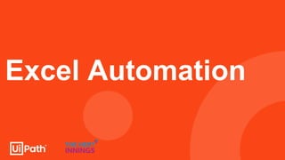 Excel Automation
 