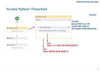UiPath ocr activity with python | PPT