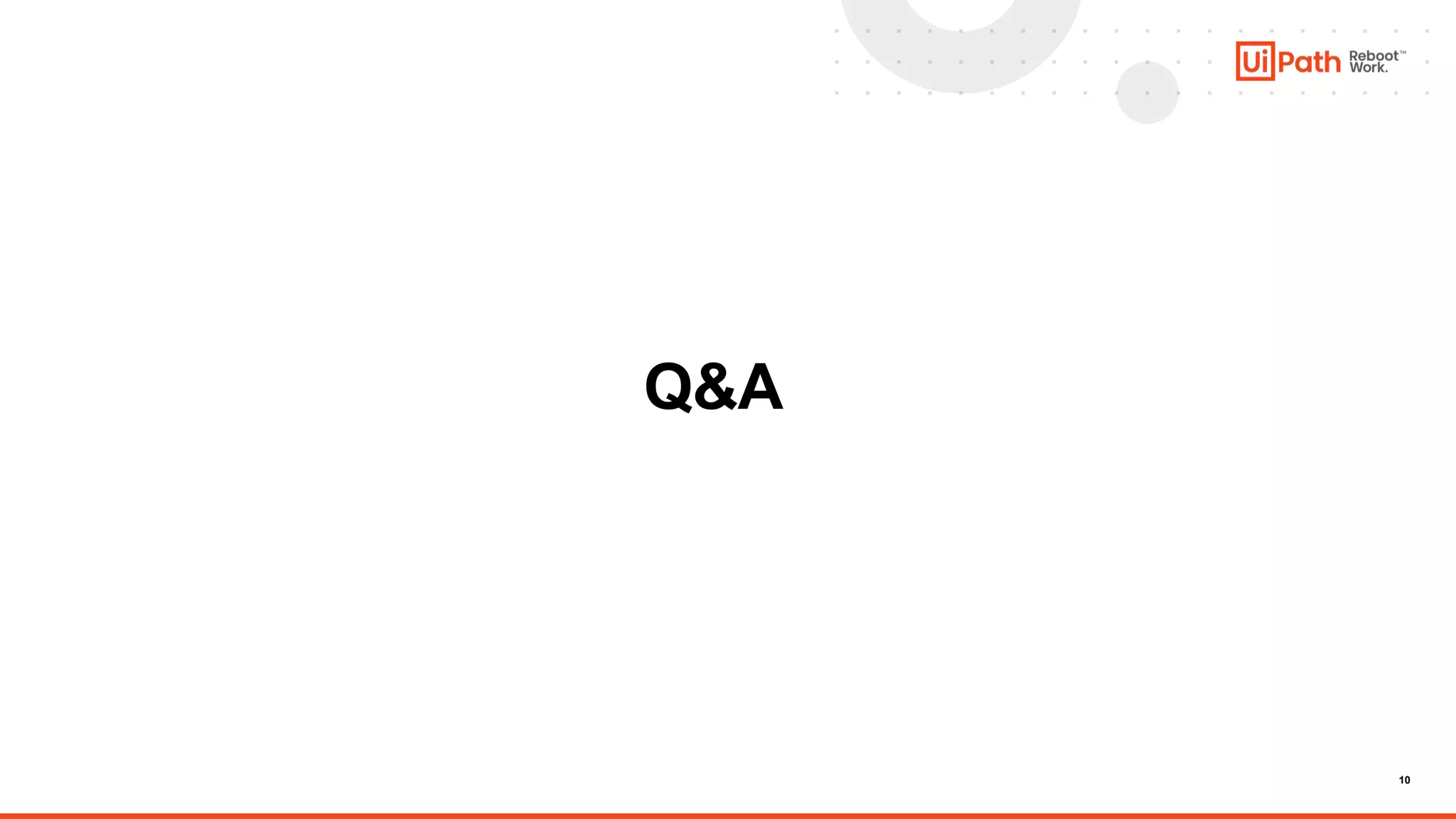 10
Q&A
 