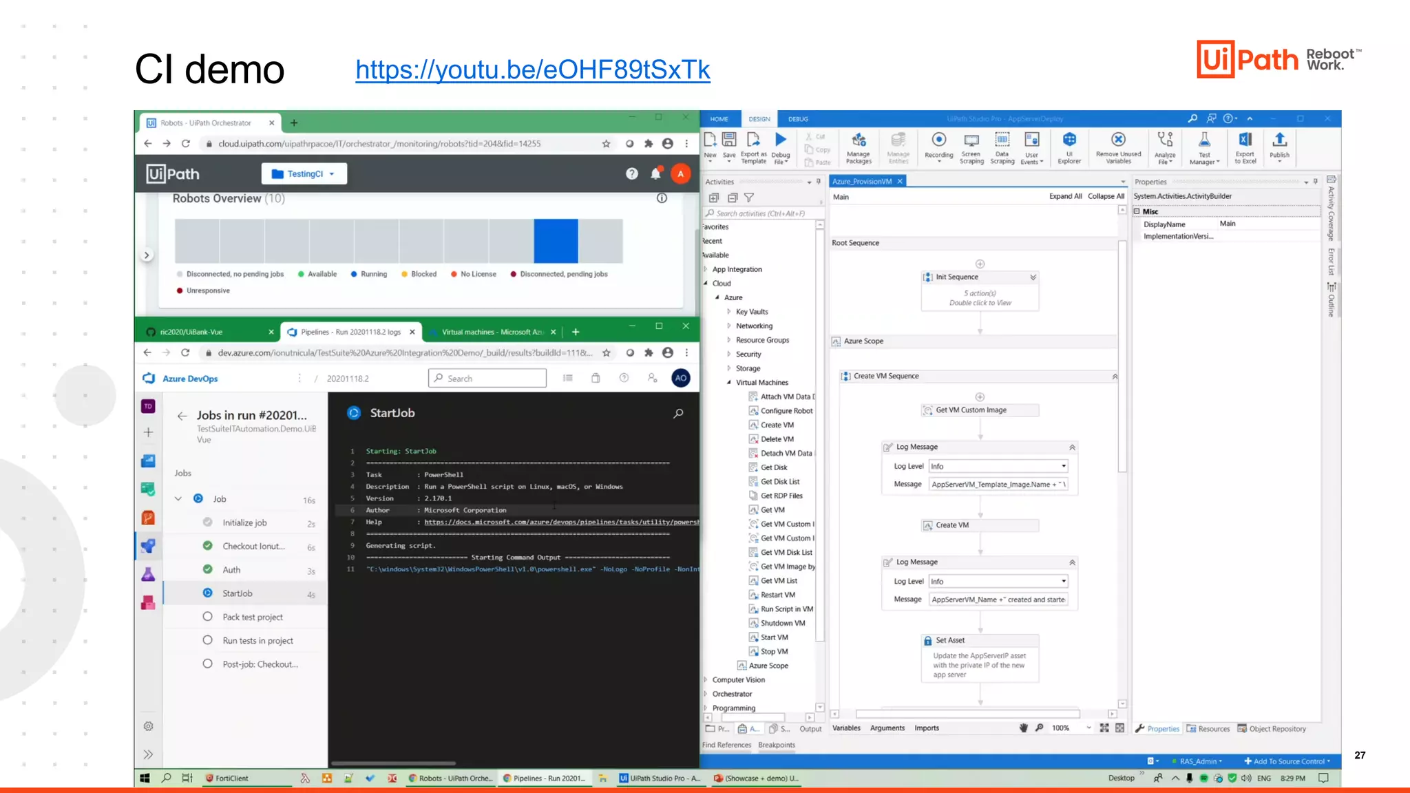27
CI demo https://youtu.be/eOHF89tSxTk
 