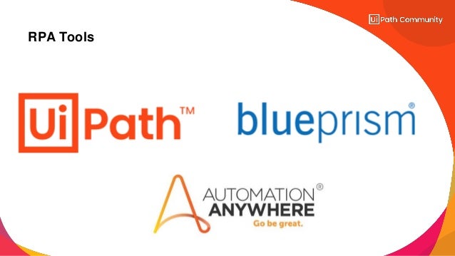 RPA Tools
 
