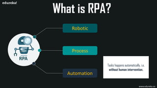 What is UiPath RPA Architecture | UiPath Studio, Robot & Orchestrator ...