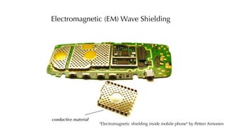 FACT: Electromagnetic (EM) Wave Shielding 
is ineffective to block static magnetic fields 
FACT: Electromagnetic (EM) Wave...