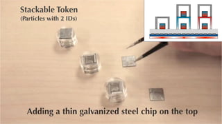 Discrete Tokens 
Multi-Token Interactions 
GaussStones 
Shielded 
Magnetic Tangibles 
Organic Form 
Constructive Interacti...
