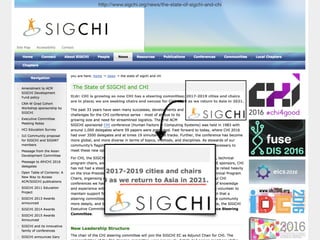 http://www.sigchi.org/news/the-state-of-sigchi-and-chi
 