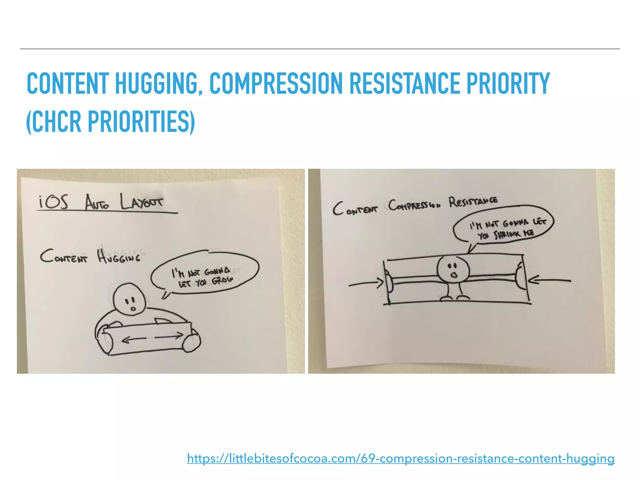 CONTENT HUGGING, COMPRESSION RESISTANCE PRIORITY
https://littlebitesofcocoa.com/69-compression-resistance-content-hugging
(CHCR PRIORITIES)
 