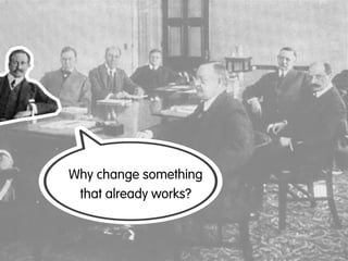 researcher               reports


                                    Business talk;
                                      # and $

                 UX talk /
               designer talk



                                                     business



                                   presentations



    designer
 